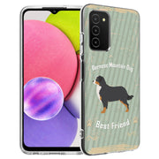 Bernese Dog Print Slim Cover For Samsung Galaxy A (A42, A35, A25, A15, A11, A03S), Print in USA