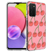 Cherry Print Slim Cover For Samsung Galaxy A (A42, A35, A25, A15, A11, A03S), Print in USA