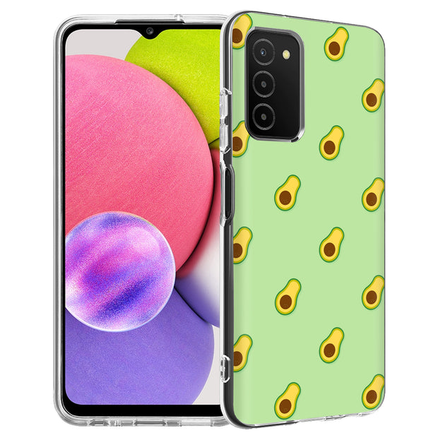 Avocado Print Slim Cover For Samsung Galaxy A (A42, A35, A25, A15, A11, A03S), Print in USA