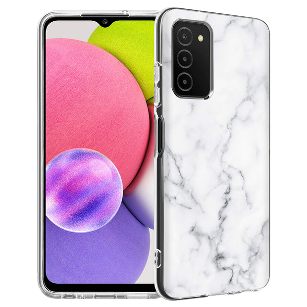 Black Marble 2 Print Slim Cover For Samsung Galaxy A (A42, A35, A25, A15, A11, A03S), Print in USA