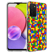 Building Block Print Slim Cover For Samsung Galaxy A (A42, A35, A25, A15, A11, A03S), Print in USA