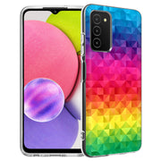 Rainbow Colors Print Slim Cover For Samsung Galaxy A (A42, A35, A25, A15, A11, A03S), Print in USA