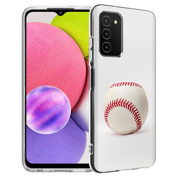 Baseball Sport Print Slim Cover For Samsung Galaxy A (A42, A35, A25, A15, A11, A03S), Print in USA