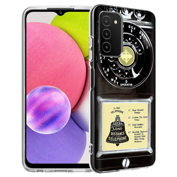 Dial Phone Print Slim Cover For Samsung Galaxy A (A42, A35, A25, A15, A11, A03S), Print in USA