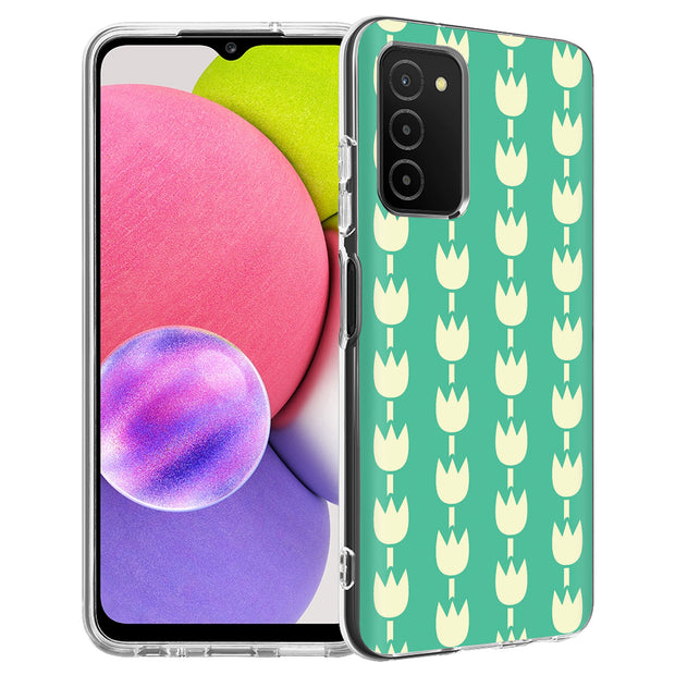 Floral 08 Print Slim Cover For Samsung Galaxy A (A42, A35, A25, A15, A11, A03S), Print in USA