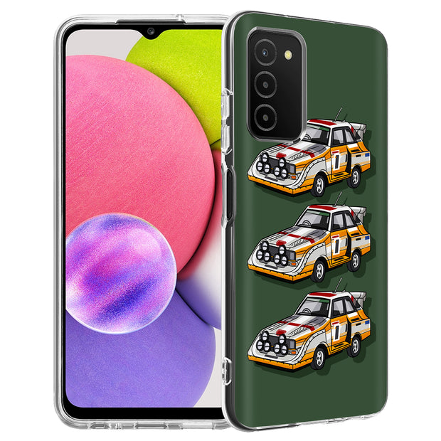 Audi Quattro Print Slim Cover For Samsung Galaxy A (A42, A35, A25, A15, A11, A03S), Print in USA