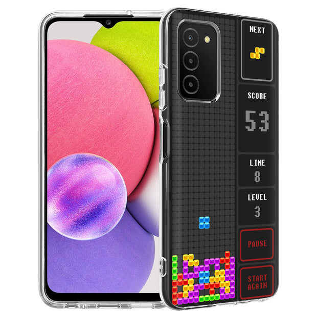 Retro Games 2 Print Slim Cover For Samsung Galaxy A (A42, A35, A25, A15, A11, A03S), Print in USA