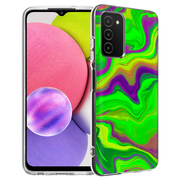 Opal Marble 9 Print Slim Cover For Samsung Galaxy A (A42, A35, A25, A15, A11, A03S), Print in USA