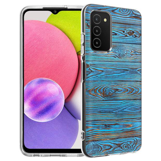 Wood 2 Print Slim Cover For Samsung Galaxy A (A42, A35, A25, A15, A11, A03S), Print in USA