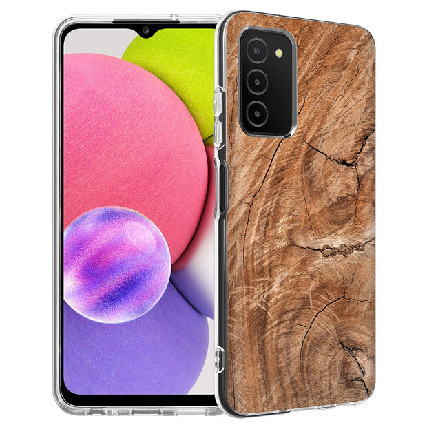 Wood 18 Print Slim Cover For Samsung Galaxy A (A42, A35, A25, A15, A11, A03S), Print in USA