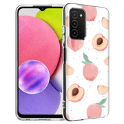 Juicy Peach Print Slim Cover For Samsung Galaxy A (A42, A35, A25, A15, A11, A03S), Print in USA