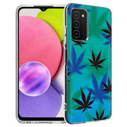 Marijuana Blue Print Slim Cover For Samsung Galaxy A (A42, A35, A25, A15, A11, A03S), Print in USA