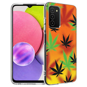 Color Marijuana Print Slim Cover For Samsung Galaxy A (A42, A35, A25, A15, A11, A03S), Print in USA