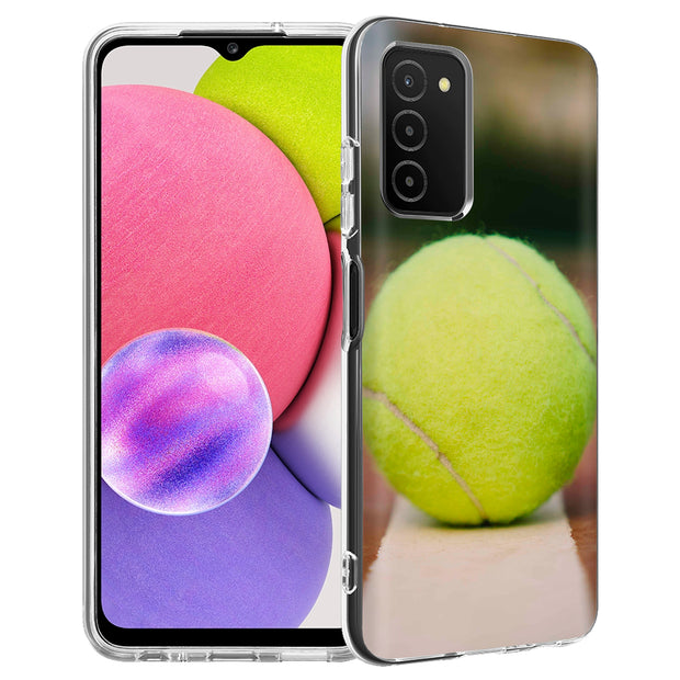 Tennis  Print Slim Cover For Samsung Galaxy A (A42, A35, A25, A15, A11, A03S), Print in USA