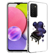 Space Piano Print Slim Cover For Samsung Galaxy A (A42, A35, A25, A15, A11, A03S), Print in USA