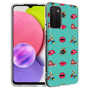 Skate Lips Print Slim Cover For Samsung Galaxy A (A42, A35, A25, A15, A11, A03S), Print in USA