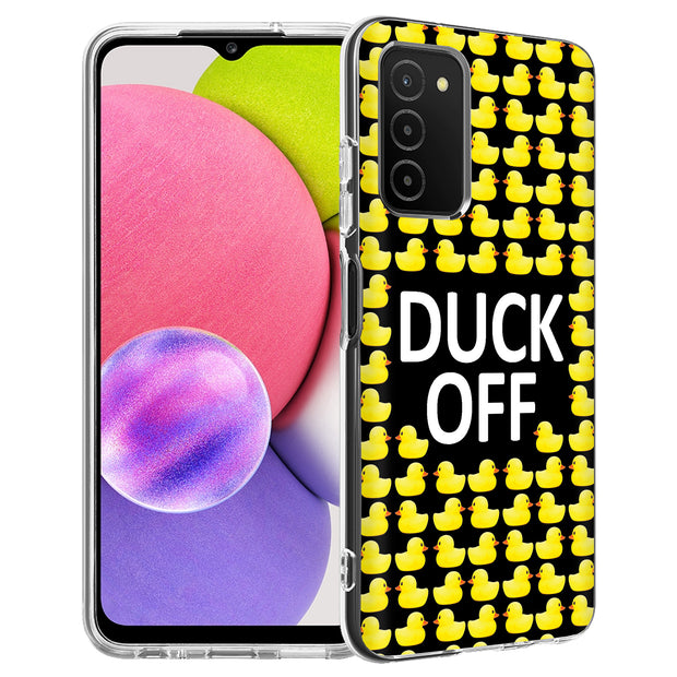 Duck OFF Print Slim Cover For Samsung Galaxy A (A42, A35, A25, A15, A11, A03S), Print in USA