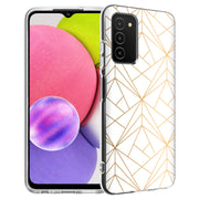 Golden Pattern Print Slim Cover For Samsung Galaxy A (A42, A35, A25, A15, A11, A03S), Print in USA