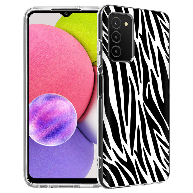 Zebra 2 Print Slim Cover For Samsung Galaxy A (A42, A35, A25, A15, A11, A03S), Print in USA