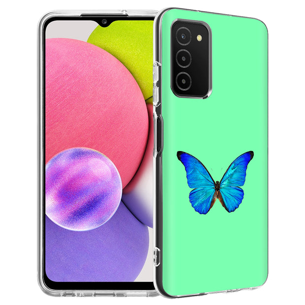 Butterfly Photo Print Slim Cover For Samsung Galaxy A (A42, A35, A25, A15, A11, A03S), Print in USA