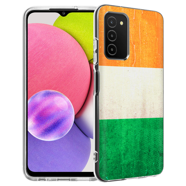 Ireland Flag  Print Slim Cover For Samsung Galaxy A (A42, A35, A25, A15, A11, A03S), Print in USA