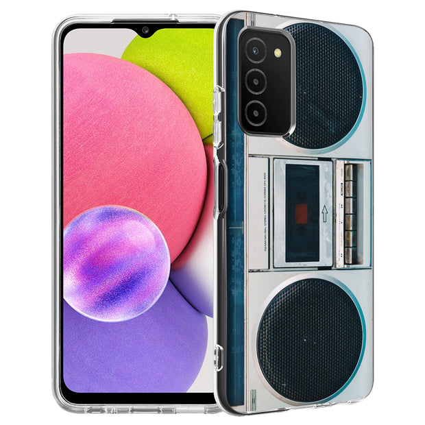 Old Radio Print Slim Cover For Samsung Galaxy A (A42, A35, A25, A15, A11, A03S), Print in USA