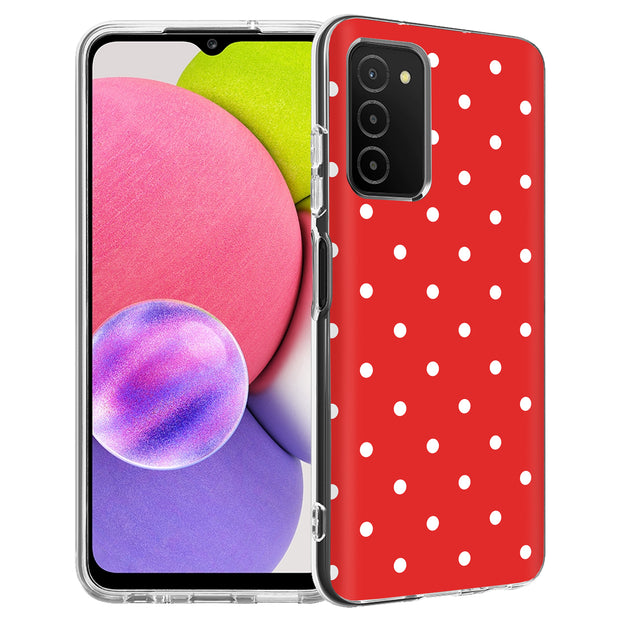 Polka Dot 1 Print Slim Cover For Samsung Galaxy A (A42, A35, A25, A15, A11, A03S), Print in USA