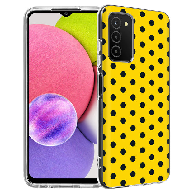 Polka Dot 9 Print Slim Cover For Samsung Galaxy A (A42, A35, A25, A15, A11, A03S), Print in USA