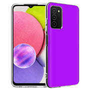 Purple Print Slim Cover For Samsung Galaxy A (A42, A35, A25, A15, A11, A03S), Print in USA