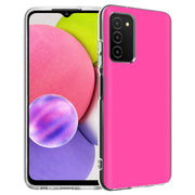 Hot Pink Print Slim Cover For Samsung Galaxy A (A42, A35, A25, A15, A11, A03S), Print in USA