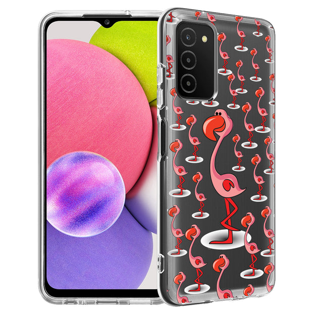 Flamingo One Print Slim Cover For Samsung Galaxy A (A42, A35, A25, A15, A11, A03S), Print in USA