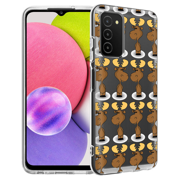 Moose One Print Slim Cover For Samsung Galaxy A (A42, A35, A25, A15, A11, A03S), Print in USA