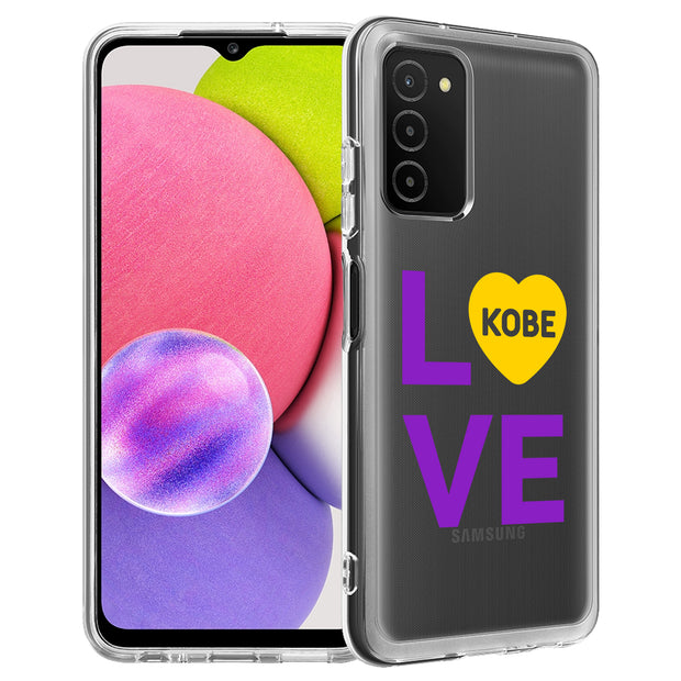 Love Kobe 3 Print Slim Cover For Samsung Galaxy A (A42, A35, A25, A15, A11, A03S), Print in USA