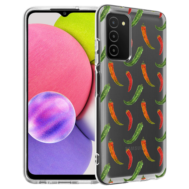 Chili Pepper 3 Print Slim Cover For Samsung Galaxy A (A42, A35, A25, A15, A11, A03S), Print in USA