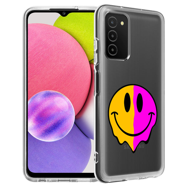 Smiley Face 1 Print Slim Cover For Samsung Galaxy A (A42, A35, A25, A15, A11, A03S), Print in USA