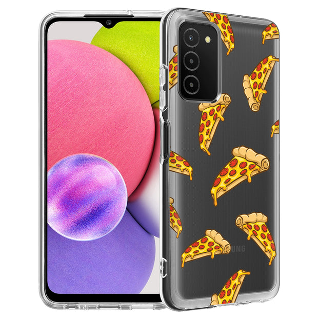 Yummy Pizza Print Slim Cover For Samsung Galaxy A (A42, A35, A25, A15, A11, A03S), Print in USA