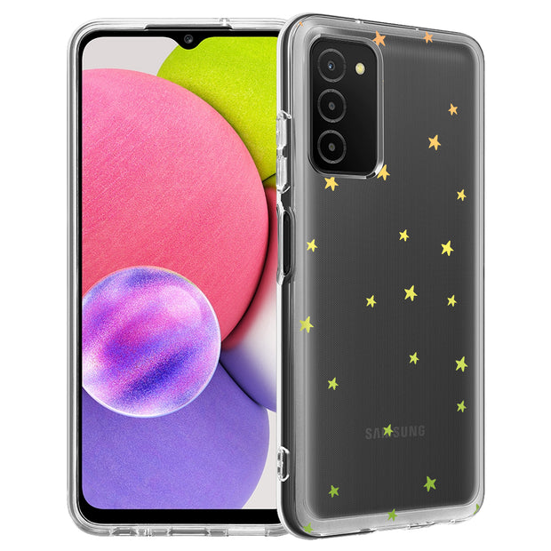 Star RainBow Print Slim Cover For Samsung Galaxy A (A42, A35, A25, A15, A11, A03S), Print in USA