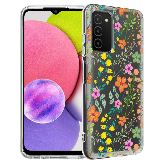 Flower 20 Print Slim Cover For Samsung Galaxy A (A42, A35, A25, A15, A11, A03S), Print in USA