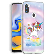 Unicorn Dabbing Print Slim Cover For Samsung Galaxy A (A42, A35, A25, A15, A11, A03S), Print in USA