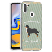 Bernese Dog Print Slim Cover For Samsung Galaxy A (A42, A35, A25, A15, A11, A03S), Print in USA