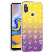 Basketball Print Slim Cover For Samsung Galaxy A (A42, A35, A25, A15, A11, A03S), Print in USA