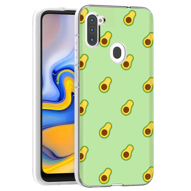 Avocado Print Slim Cover For Samsung Galaxy A (A42, A35, A25, A15, A11, A03S), Print in USA