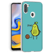 Funny Avocado 2 Print Slim Cover For Samsung Galaxy A (A42, A35, A25, A15, A11, A03S), Print in USA