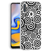 Circles Print Slim Cover For Samsung Galaxy A (A42, A35, A25, A15, A11, A03S), Print in USA