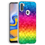 Rainbow Colors Print Slim Cover For Samsung Galaxy A (A42, A35, A25, A15, A11, A03S), Print in USA