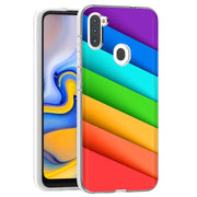 Rainbow Pride Print Slim Cover For Samsung Galaxy A (A42, A35, A25, A15, A11, A03S), Print in USA