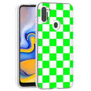 Bright Checker Print Slim Cover For Samsung Galaxy A (A42, A35, A25, A15, A11, A03S), Print in USA