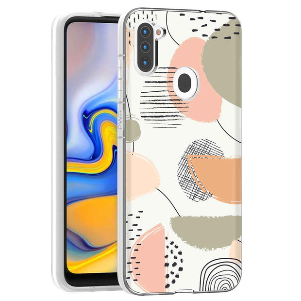 Abstract Modern Print Slim Cover For Samsung Galaxy A (A42, A35, A25, A15, A11, A03S), Print in USA