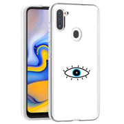 Evil Eye Print Slim Cover For Samsung Galaxy A (A42, A35, A25, A15, A11, A03S), Print in USA