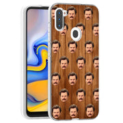 Ron Swanson Print Slim Cover For Samsung Galaxy A (A42, A35, A25, A15, A11, A03S), Print in USA